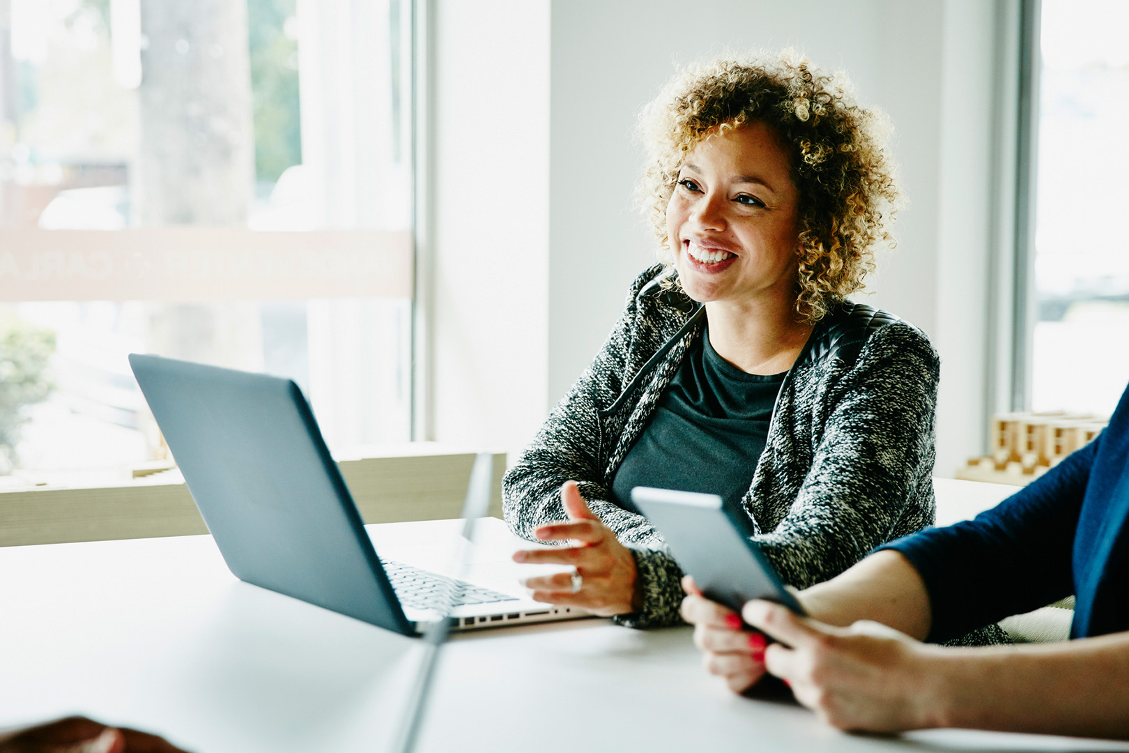 Smiling Businesswoman 