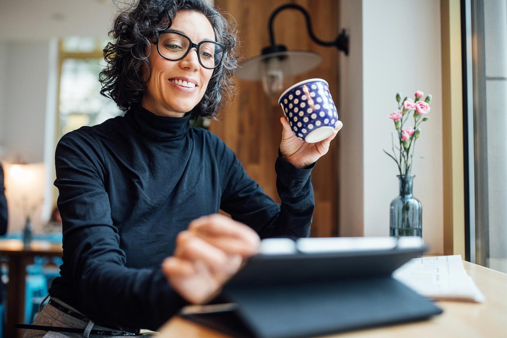 Woman Pays CMA Annual Fee